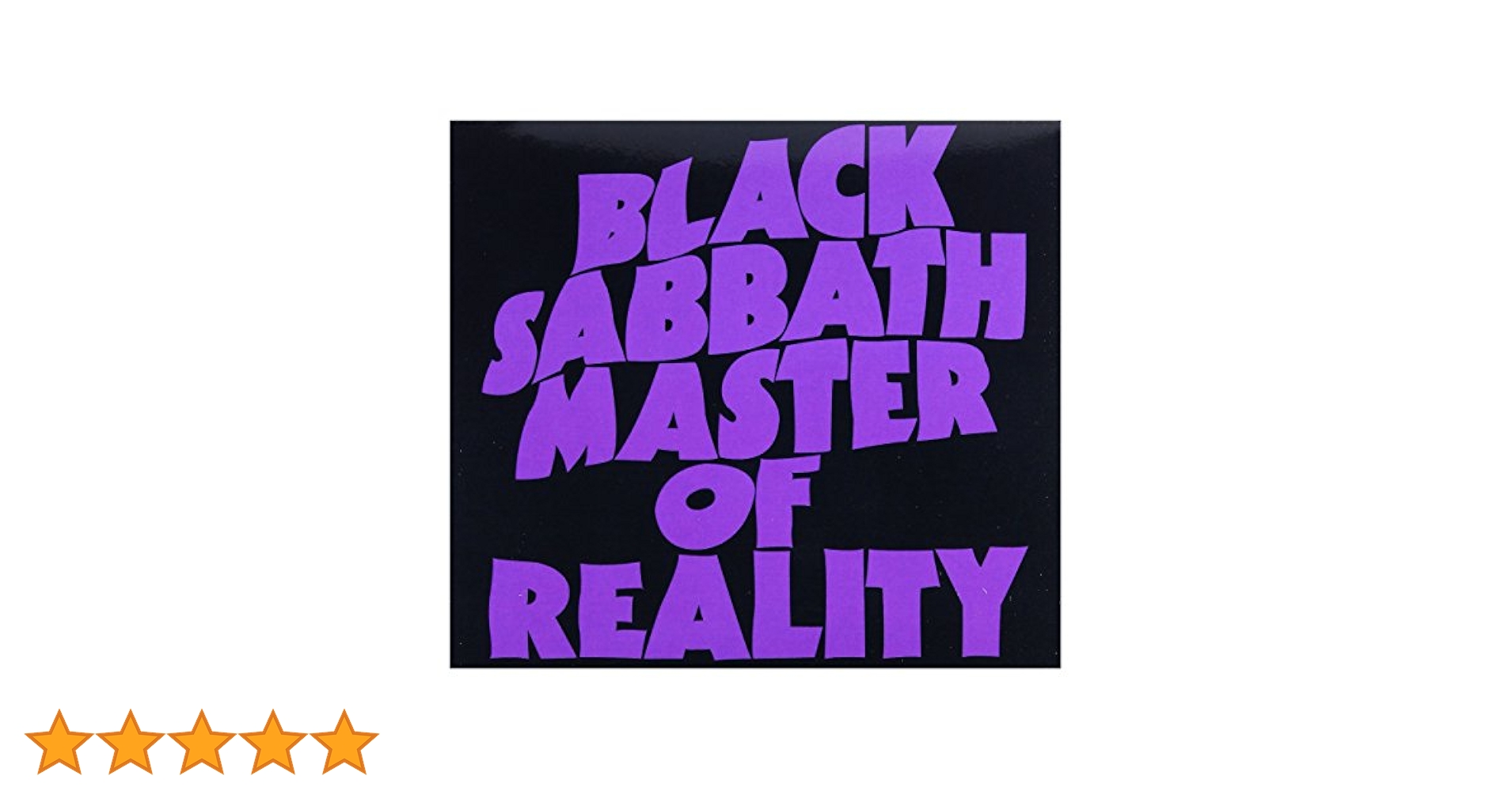 Master Of Reality: BLACK SABBATH: Amazon.ca: Music